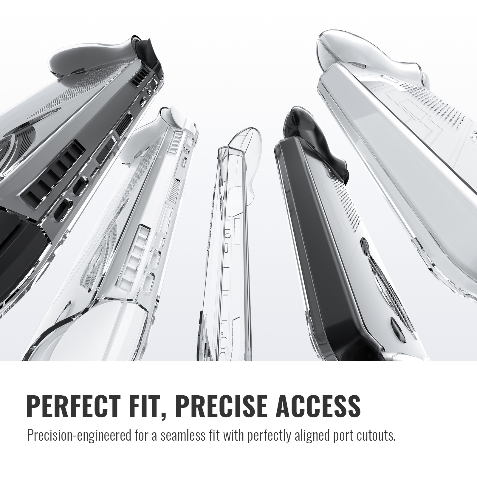 Gaming Console Rog - Clear Protective Case Anti-Scratch Protector Shell