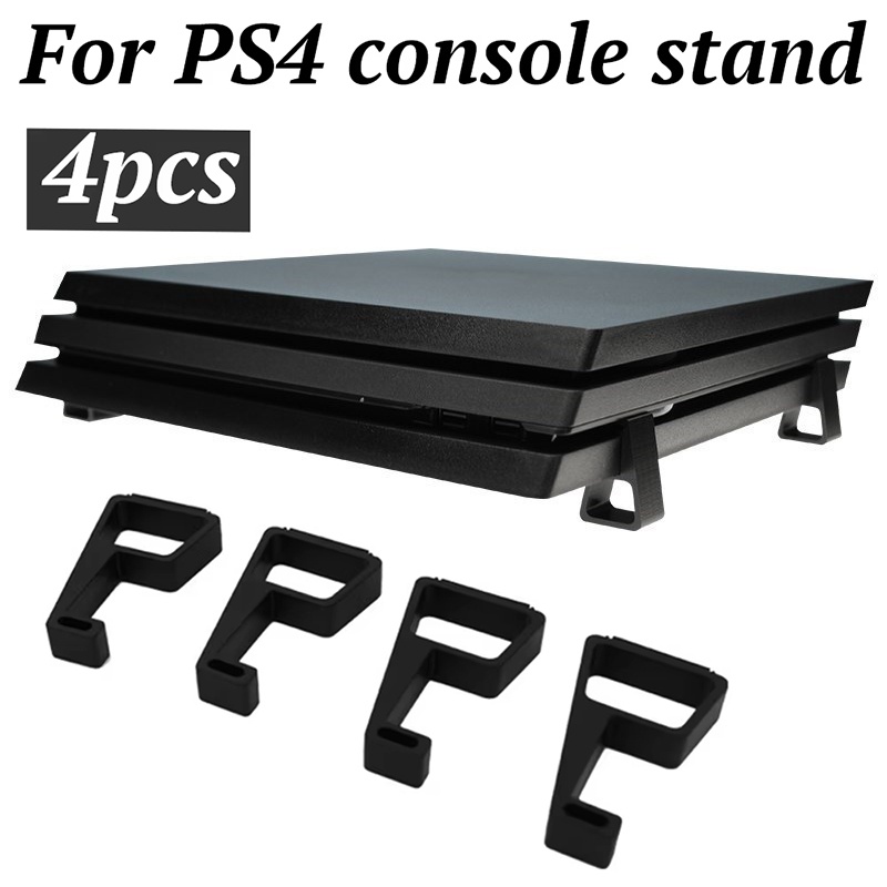 Gaming Console Monitor - 4Pcs Horizontal Console Holder Cooling Horizontal
