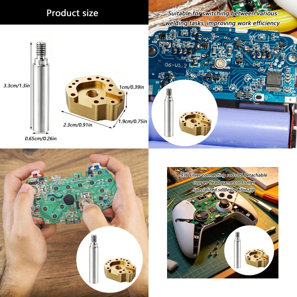 Gaming Console Repair - Precisions Soldering Iron Tip Set Joystick