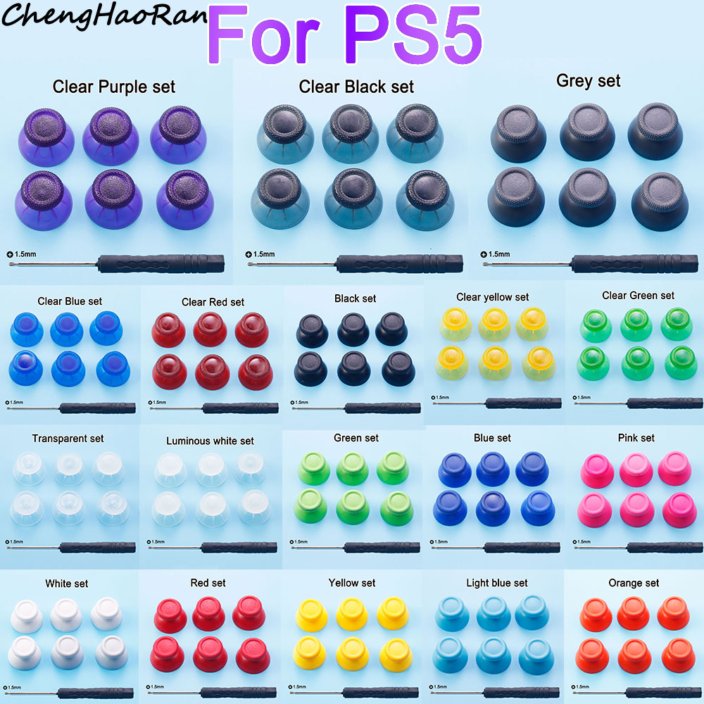 Ps5 Controller Cover - 1 set For PS5 Thumbstick Grip