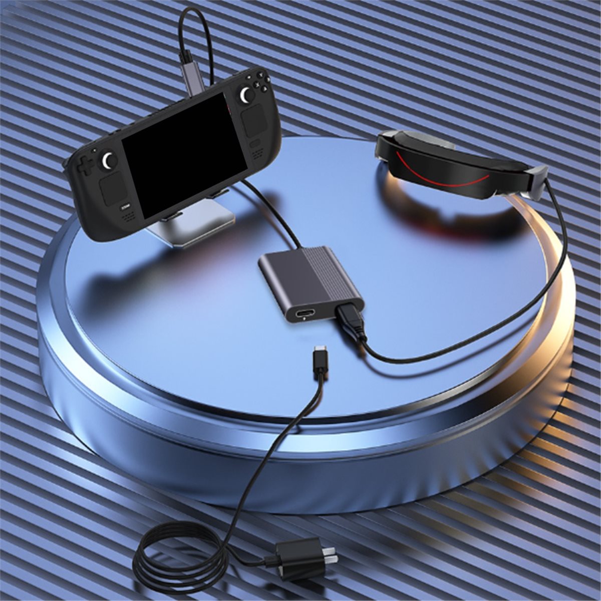 Gaming Console Car - New Electronics 2-in-1 USB-C Hub VR/AR
