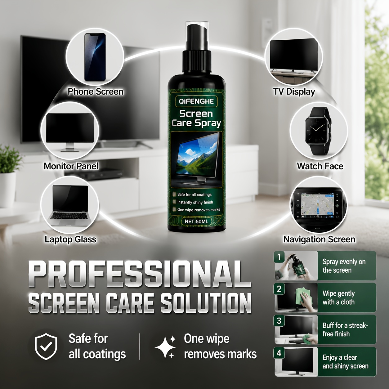 Screen Cleaning Solution 1.69o - Gaming Console Car 리뷰 및 가격