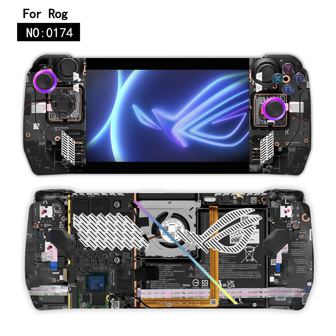 New Stickers Cover Case For As - Gaming Console Rog 리뷰 및 가격