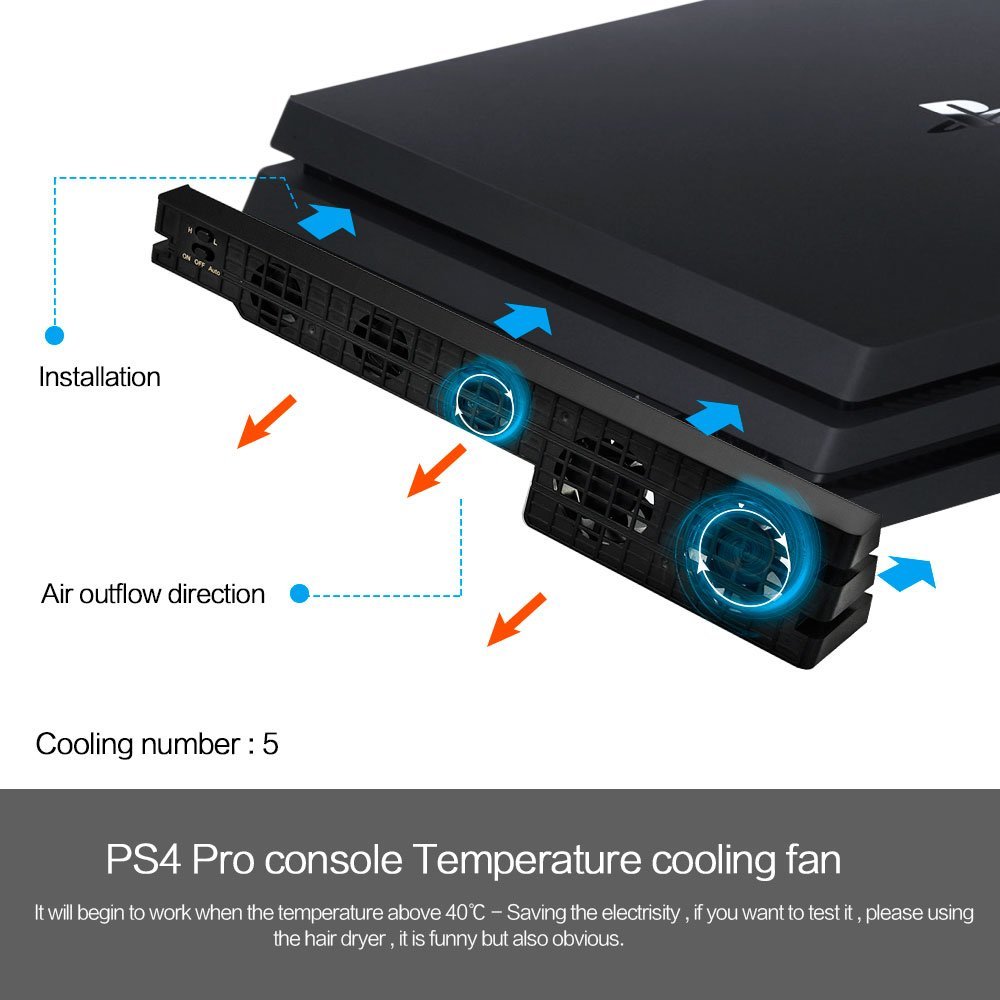 Fan Cooling Cooler For Sony PS - Gaming Console Organizer 리뷰 및 가격