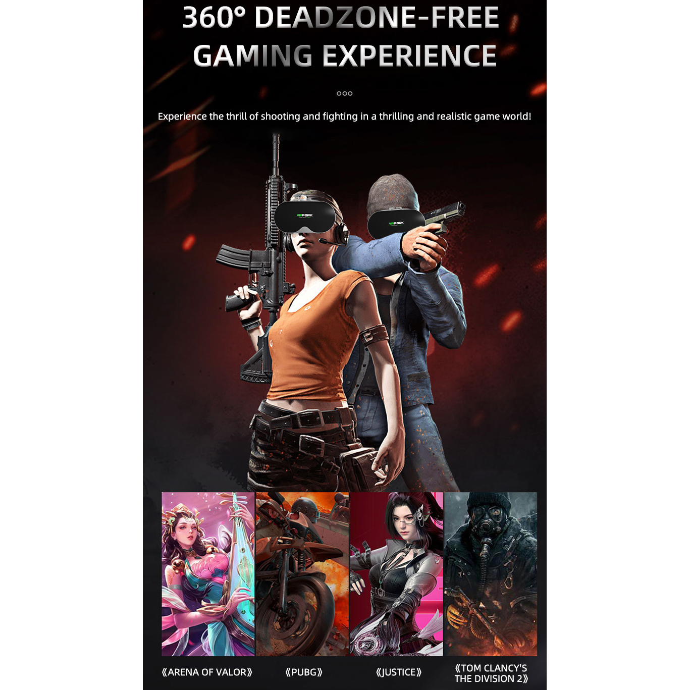 Virtual Reality 3D VR Glasses  - Gaming Glasses Uv 리뷰 및 가격
