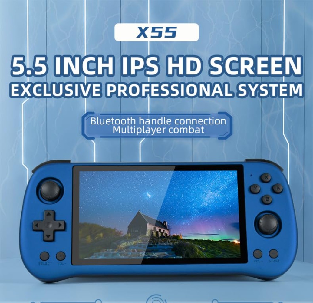 Powkiddy X55 Retro Handheld Ga - Gaming Console X55 리뷰 및 가격