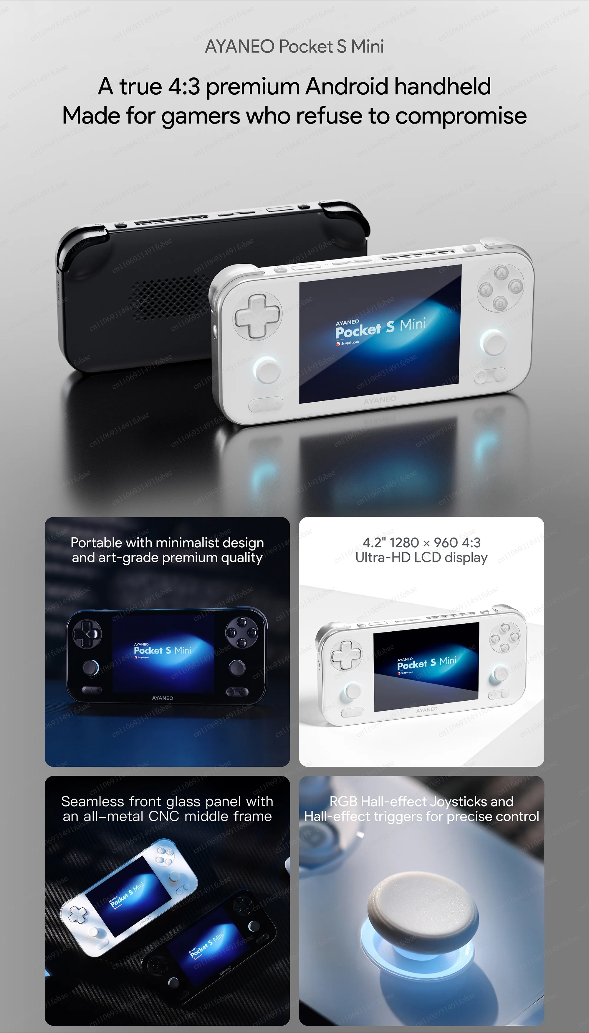 AYANEO Pocket S Mini Retro Han - Gaming Console With 리뷰 및 가격