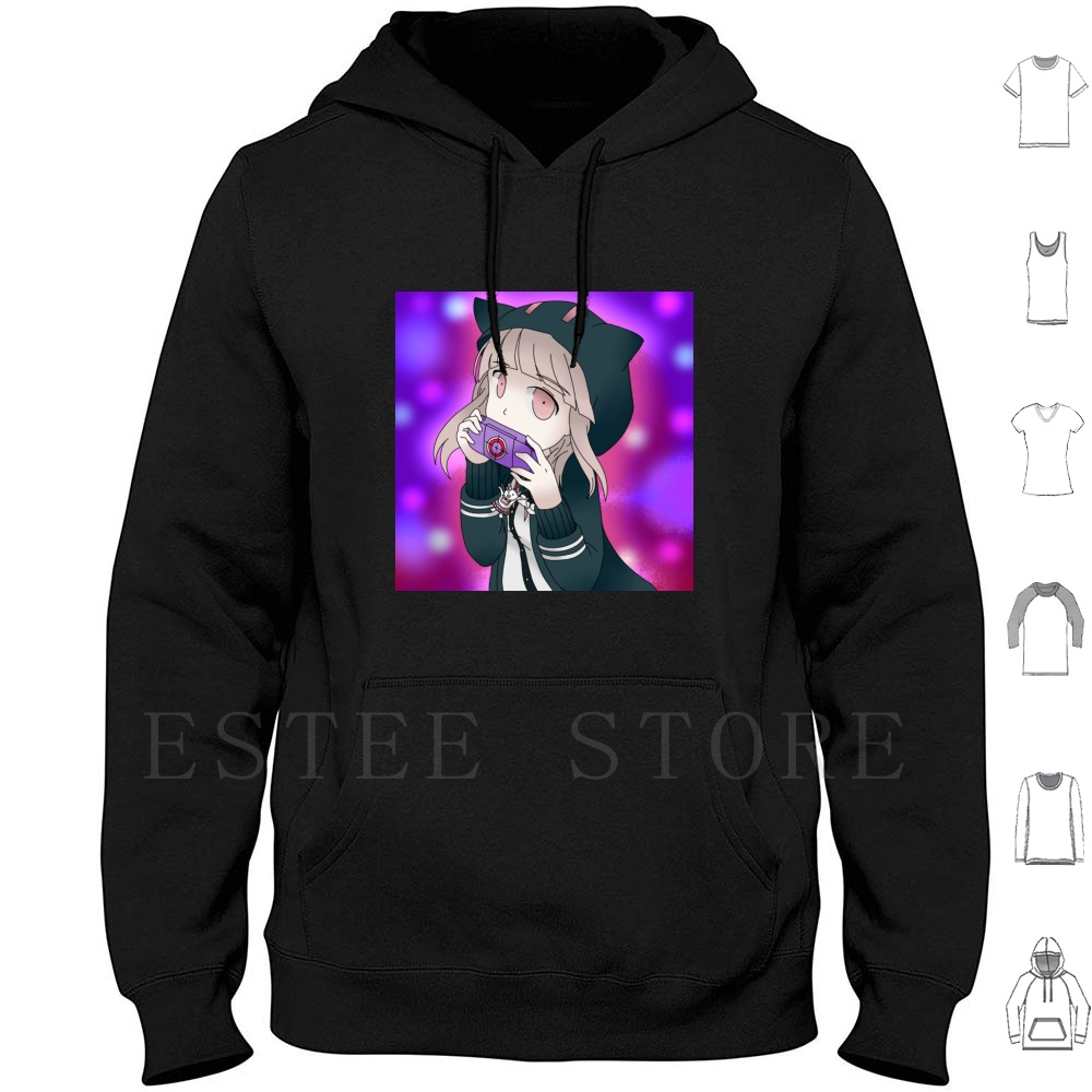 Chiaki Nanami Hoodies Long Sle - Gaming Console Keychain 리뷰 및 가격