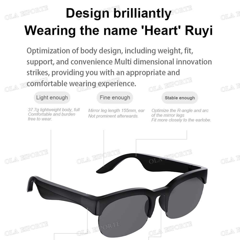 New Smart Bluetooth V5.3 Sungl - Gaming Glasses Uv 리뷰 및 가격
