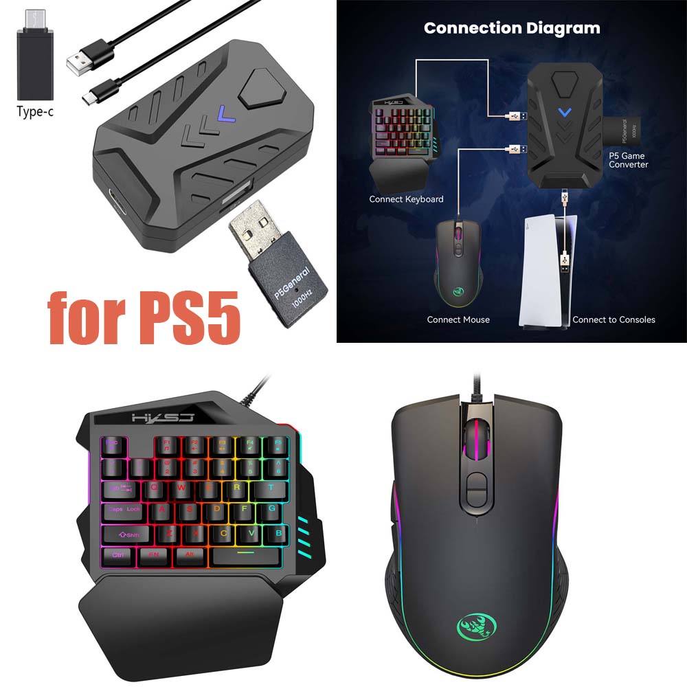for PS5 Gaming Keyboard Mouse  - Gaming Console Types 리뷰 및 가격