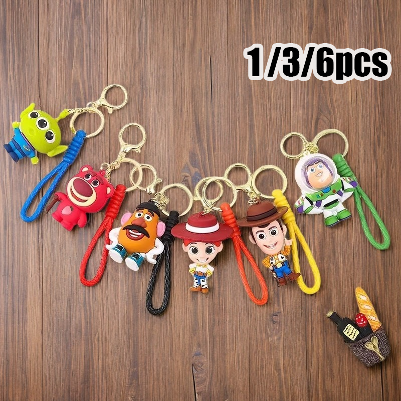 1/3/6pcs Cute Cartoon Buzz Lot - Gaming Console Keychain 리뷰 및 가격