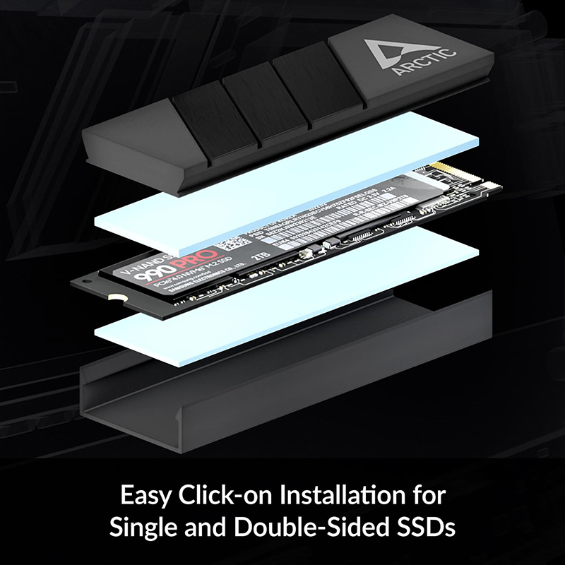 ARCTIC M2 Pro Black heatsink C - Gaming Console With 리뷰 및 가격
