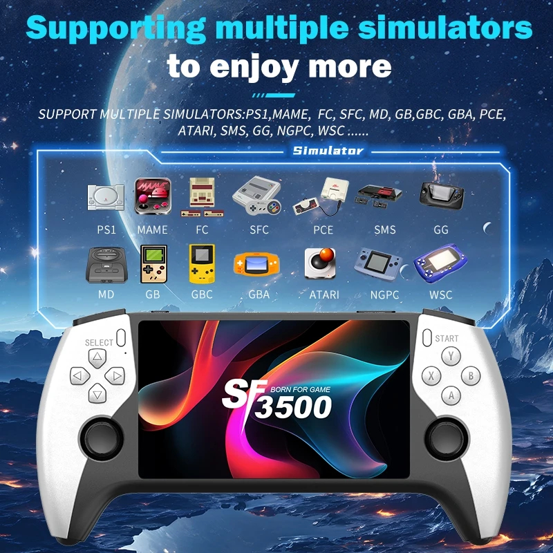 SF3500 Retro Handheld Game Con - Gaming Console Types 리뷰 및 가격