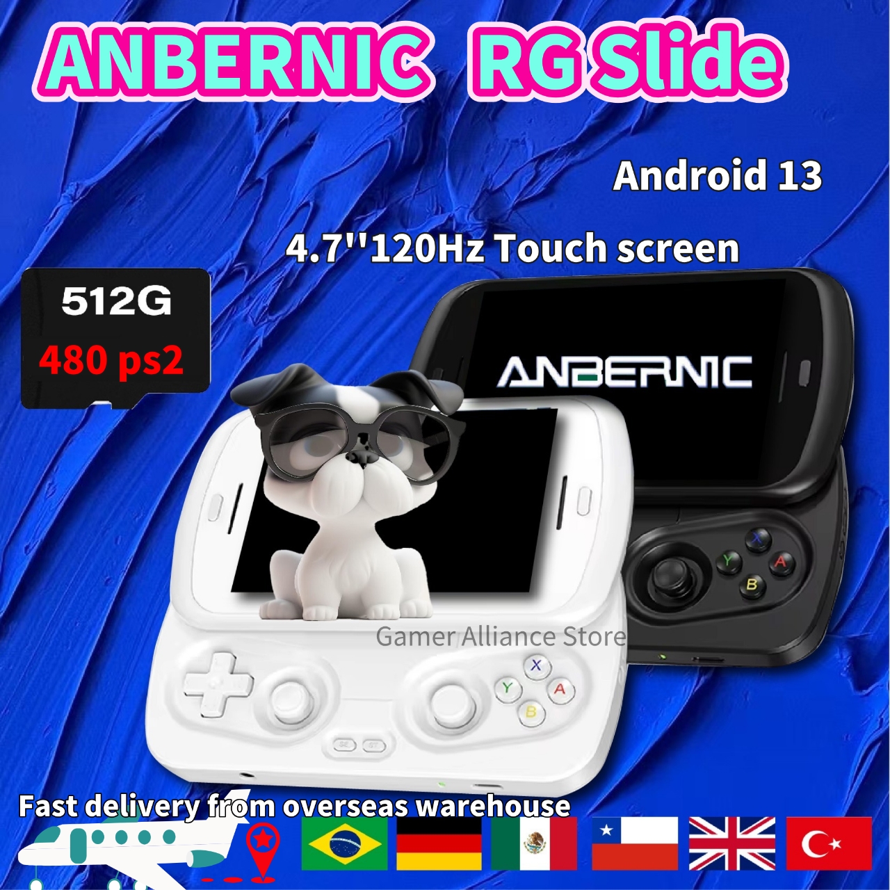 ANBERNIC RG Slide RGSlide Retr - Gaming Console Types 리뷰 및 가격