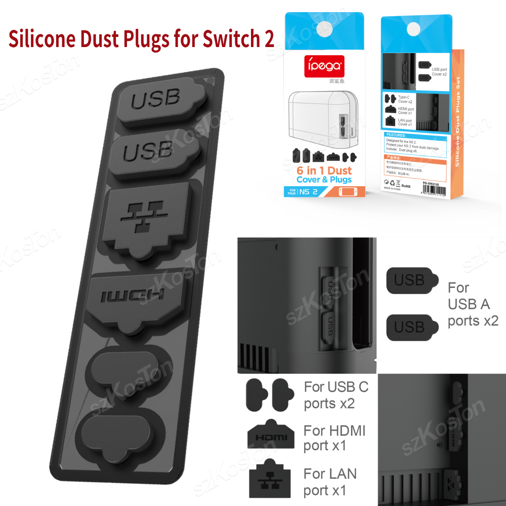 Silicone Dust Plugs Set for Sw - Gaming Console Types 리뷰 및 가격