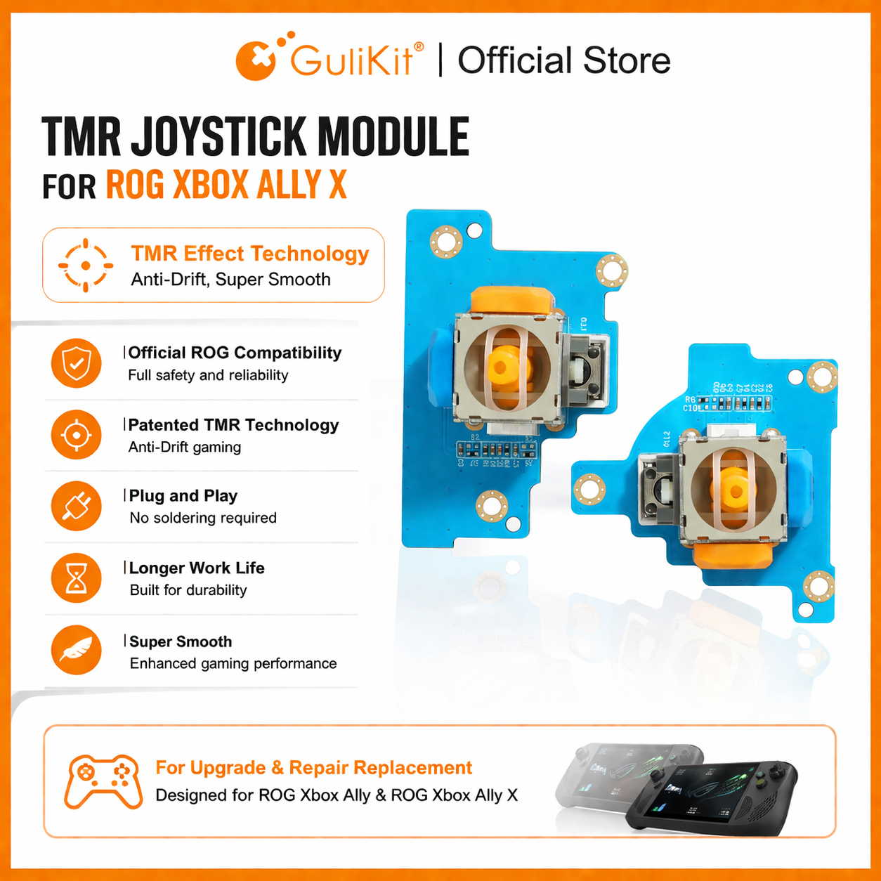 GuliKit TMR Electromagnetic Jo - Gaming Console Repair 리뷰 및 가격