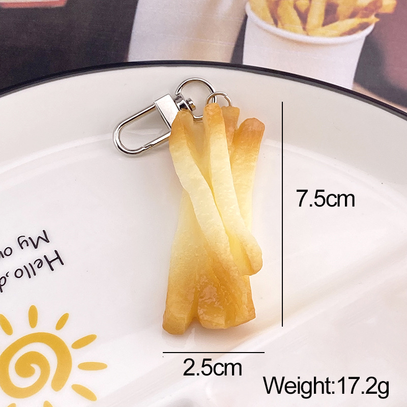 3D Delicious Fried Food Keycha - Gaming Console Keychain 리뷰 및 가격