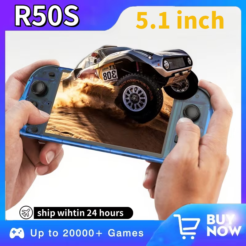 5.1inch New R50S Retro Handhel - Gaming Console Online 리뷰 및 가격