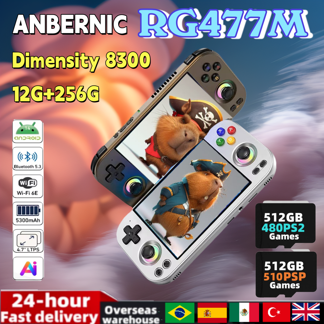 RG477M ANBERNIC Retro Handheld - Gaming Console Online 리뷰 및 가격