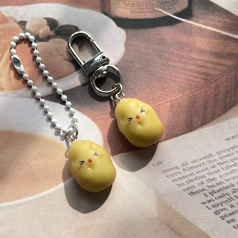Creative Cute 3D Happy Potato  - Gaming Console Keychain 리뷰 및 가격
