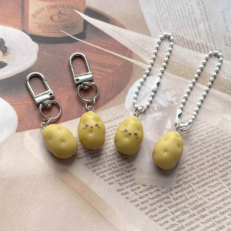 Creative Cute 3D Happy Potato  - Gaming Console Keychain 리뷰 및 가격