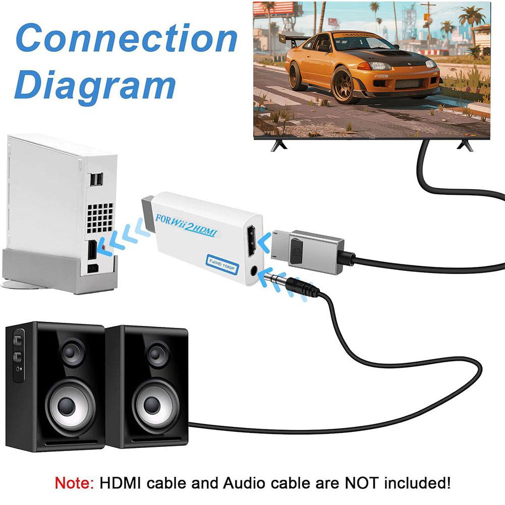 Wii To HDMI Converter Wii To H - Gaming Console Types 리뷰 및 가격