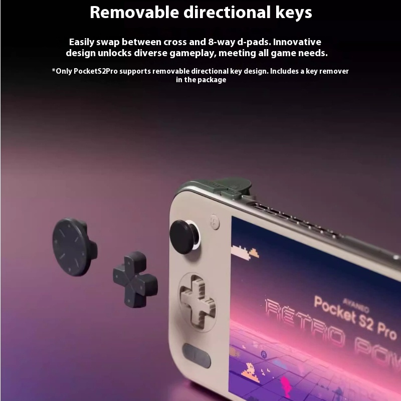AYANEO Pocket S2 Pro Handheld  - Gaming Console Types 리뷰 및 가격