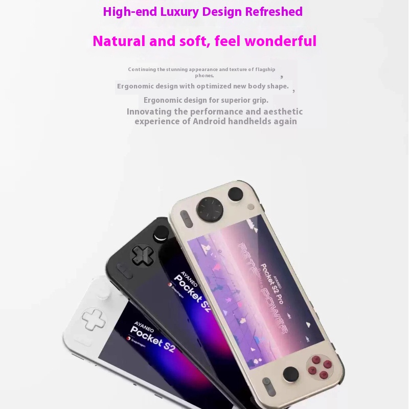 AYANEO Pocket S2 Pro Handheld  - Gaming Console Types 리뷰 및 가격