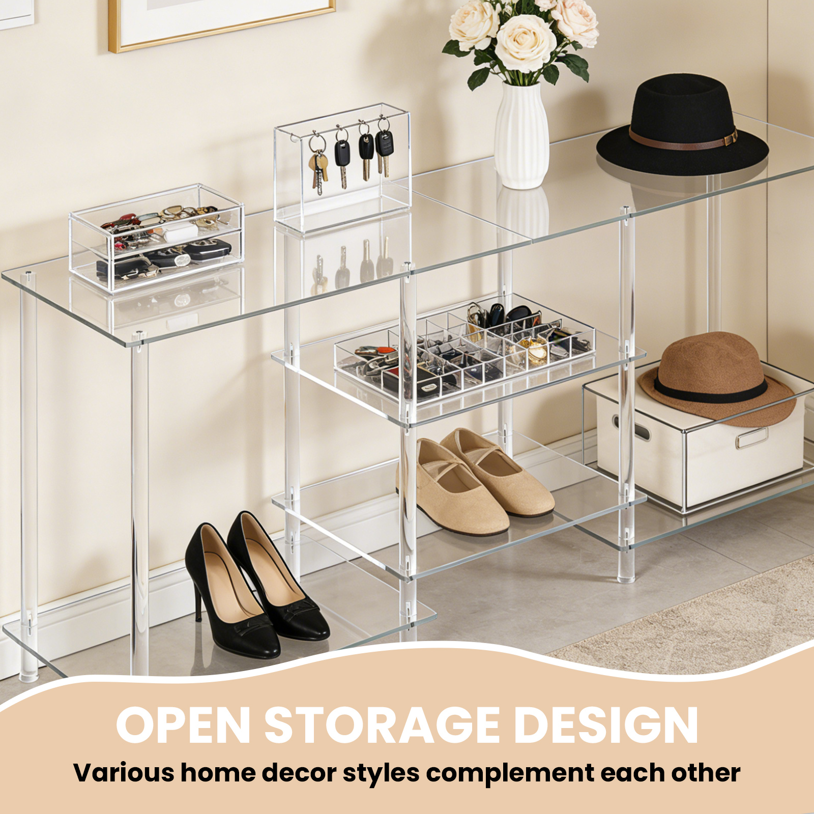 Acrylic 55 Inch TV Stand for T - Gaming Console X55 리뷰 및 가격