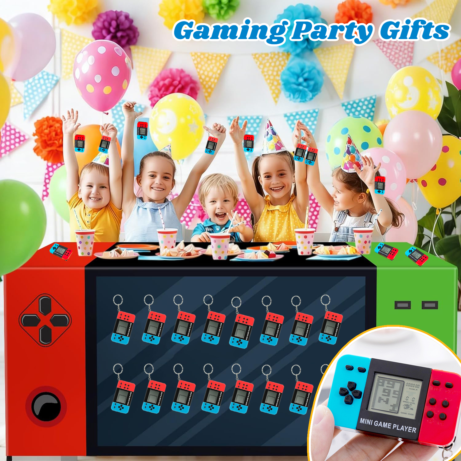 10-120pcs Kids Mini Handheld G - Gaming Console Keychain 리뷰 및 가격